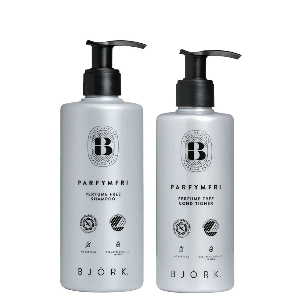 BJÖRK - Köp PARFYMFRI Shampoo 300 ml, få PARFYMFRI conditioner 250 ml!