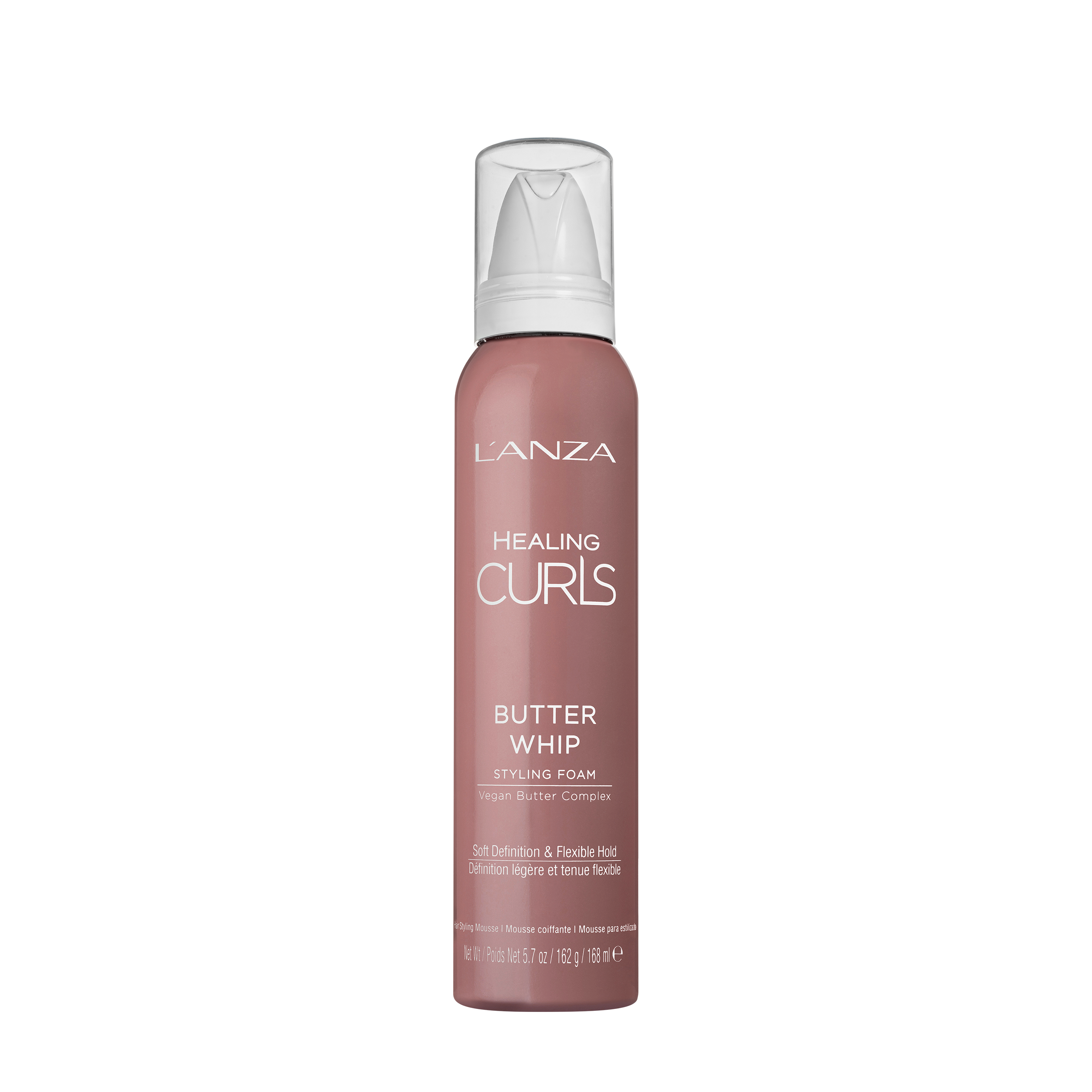 LANZA HEALING CURLES BUTTER WHIPP STYLING FOAM 168ml